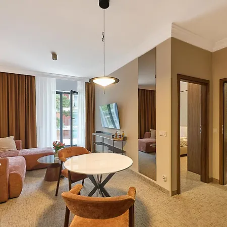 Golden Hour Apartments- Maroon *